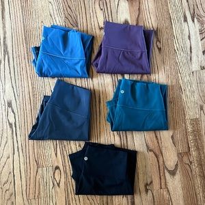Lululemon wunder under crops